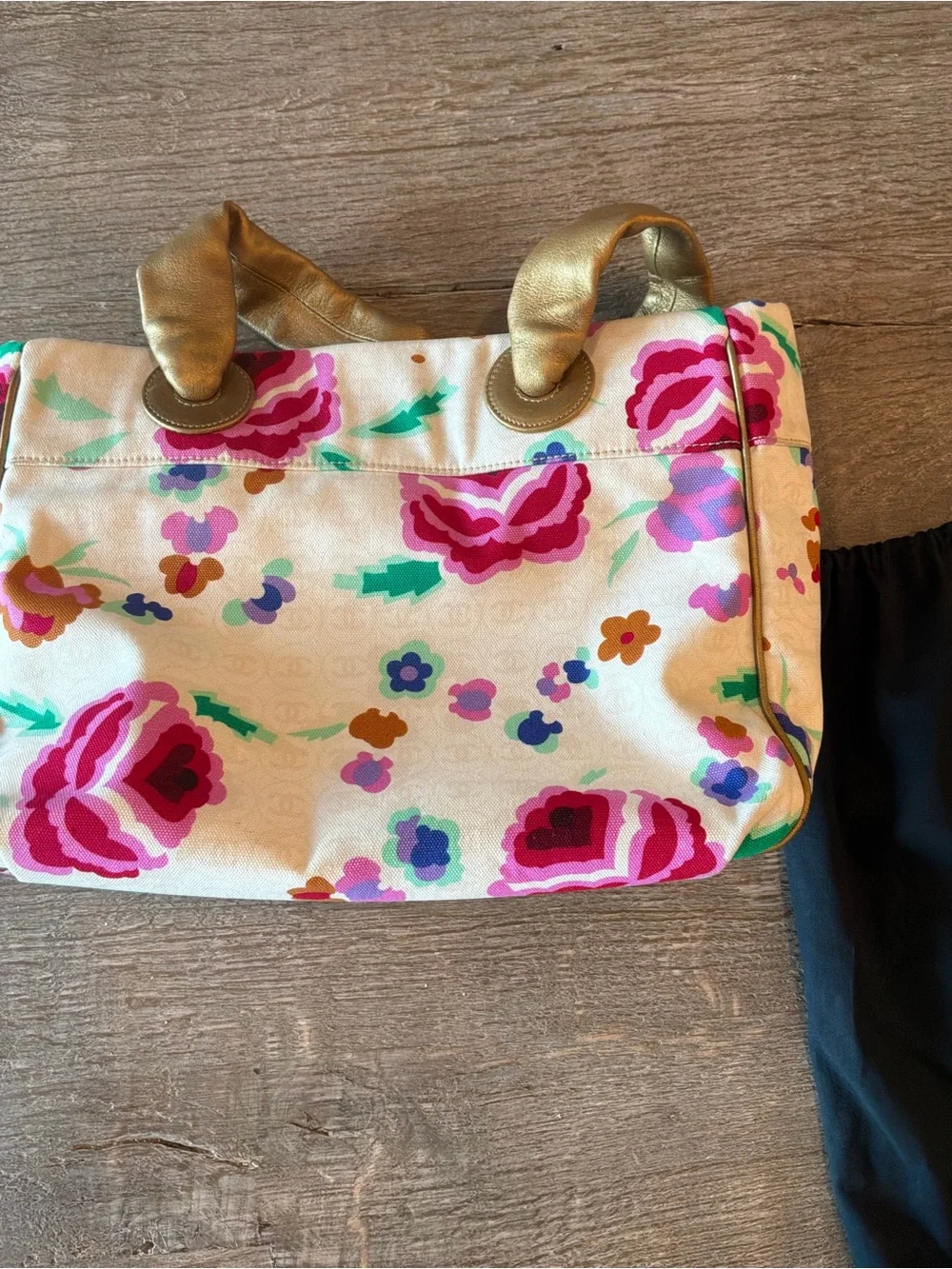 Chanel Pret-a-Porter Printemps 2004 Floral Tote - MINT!